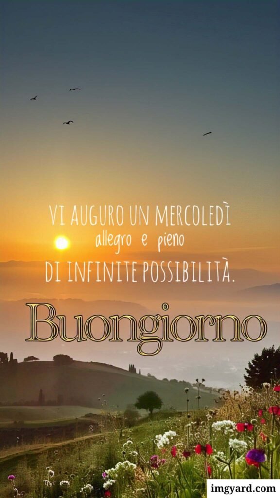 buongiorno mercoledì-12
