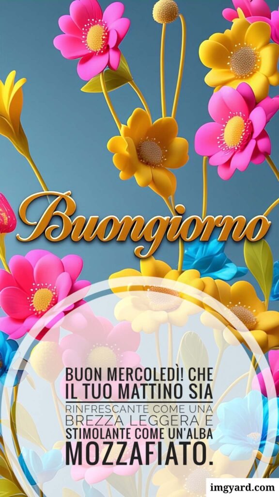 buongiorno mercoledì-30