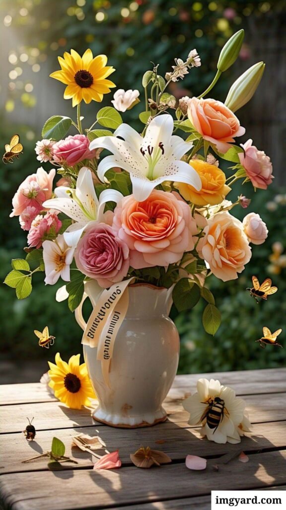 bellissime immagini buongiorno con i fiori​